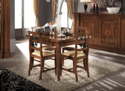 Italienische Esstische Tisch Holz Tische Möbel Esstisch Antik Stil Massivholz