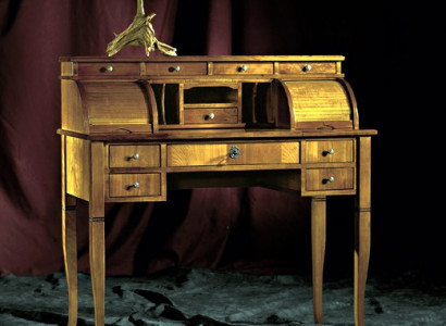 Schreibtisch Büro Tisch Edle Holz Tische Barock Rokoko Antik Stil Möbel Betten