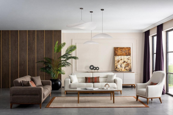 Sofagarnitur Sofa Luxus 2x Sofas 3 Sitzer Modern 1Sitzer 3tlg Modern Set