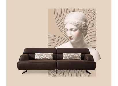 Sofa 3 Sitzer Designer Sofa Couch Polster Sofas Couchen Stoff Leder Neu