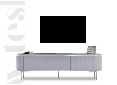 TV-Schrank in grau new Luxury