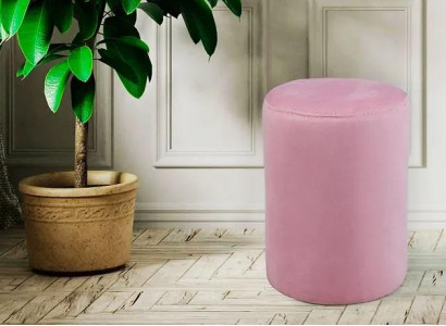  Rosa Sitzhocker luxuriöser Hocker modernen Stil neuer Sitzer Wohnzimmer