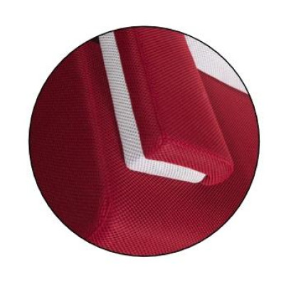  Rotes Stilvolles Ecksofa L-Form Couch Designer Wohnzimmer Holz Garnitur