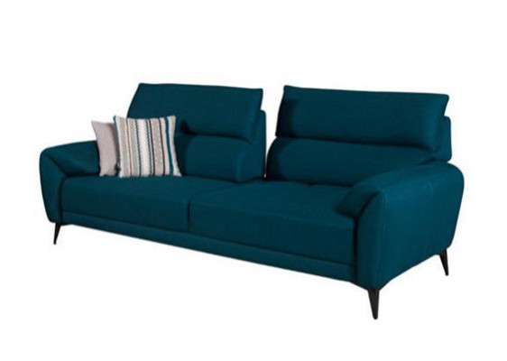  Designer Stilvoller 3-Sitzer Wohnzimmer Polster Couchen Dreisitzer Neu