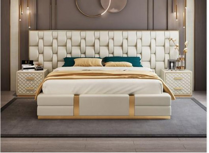 Luxus Schlafzimmer Set Komplettes Zimmer Möbel Bett Nachttisch Einrichtung