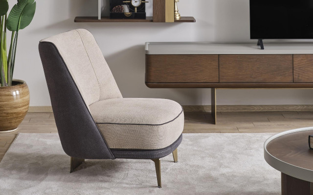 Designer Wohnzimmer Garnitur L-Form Sofa 3-Sitzer Sessel Polster Möbel