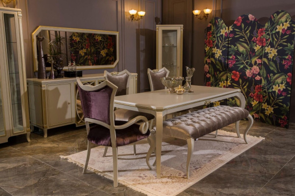 Schränke Holz Vitrinen Glas Echtholz Vitrine Wohnzimmer Möbel Anrichte