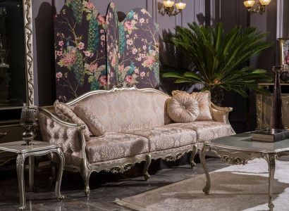 Polster Designer Möbel Dreisitzer Sofa 3 Sitzer Sofas Textil Couchen big