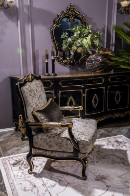 Sofagarnitur Sofa Kommode Beistelltisch Couchtisch Sessel Sofas Set 5tlg.