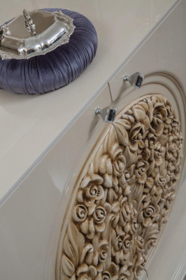 Esszimmer Garnitur Tisch Anrichte 4x Stuhl Set Vitrine Hocker 8tlg. Neu