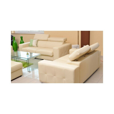 Sofa 3 Sitzer Design Sofas Polster Couchen Leder Relax Moderne Dreisitzer