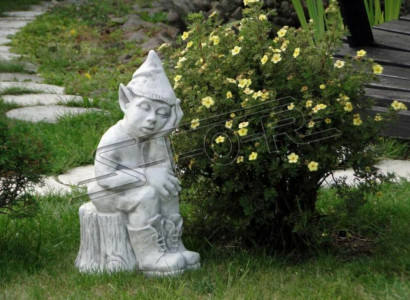 Zwerg Statue Statuen Skulpturen Figur Dekoration Garten Terrasse