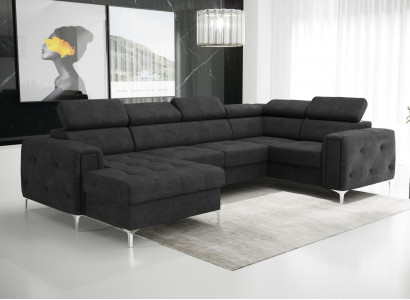 Wohnlandschaft Design Ecksofa Textil Couchen Sofas U Form Sofa Couch Polster Neu