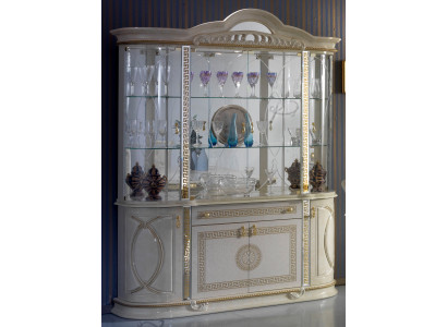 Wohnzimmer Schrank Klassische Vitrine Vitrinenschrank Vitrinen Schränke Anrichte