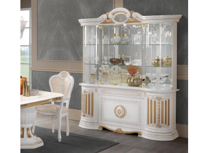 Vitrine xxl Schrank Vitrinen Schau Schränke Design Italienische Möbel Wohnzimmer