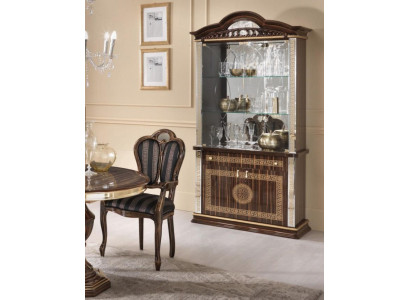 Vitrine Schrank Vitrinen Wohnzimmer Schau Schränke Design Italienische Möbel Neu