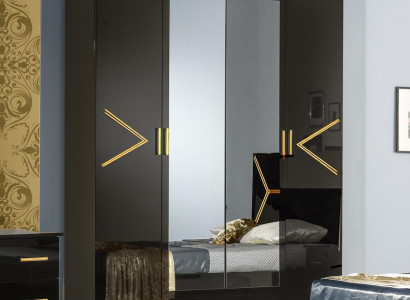 Kleiderschrank Moderner xxl Schrank Italienische Möbel Schlafzimmer Schränke neu