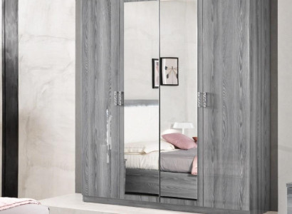 Kleiderschrank Holz Schrank Schränke Holz Garderobe Möbel Design Schlafzimmer