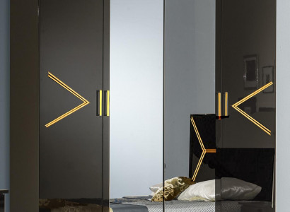 Klassische Schränke Schrank Schrankwand Kleiderschrank Schlafzimmer Möbel Neu