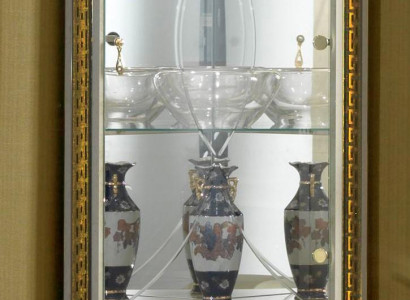 Kommode Regal Holz Vitrine Schrank Anrichte Schränke Klassische Eckvitrinen Neu