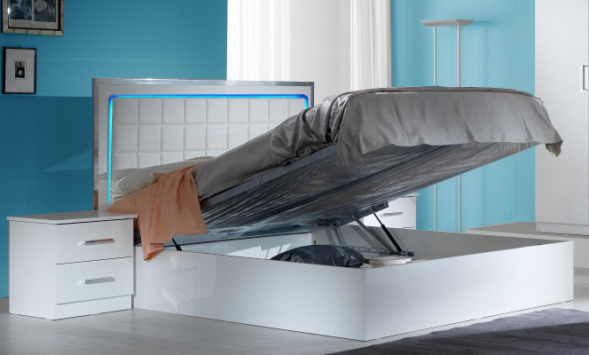 Klassisches Bett Hotel Betten Polsterbett Doppelbett 160x200 oder 180x200cm Neu