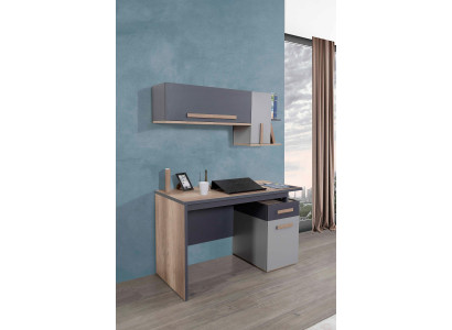 Schreibtisch Modern Tisch Wandregal Holz Jugend Kinderzimmer Möbel Design