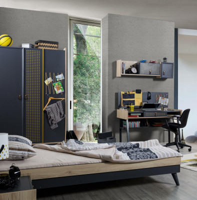 Schreibtisch Wandregal Tisch Italienische Stil Einrichtung Möbel Holz Neu