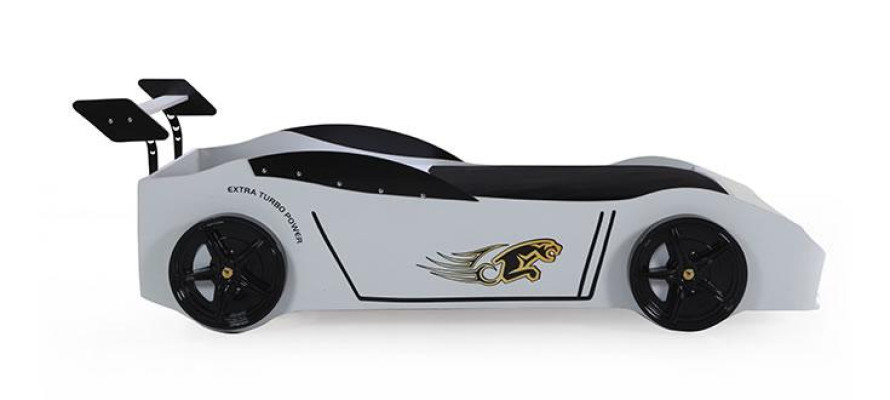 Rennwagen Auto Bett Matratze Kinderbett Autobett Kinderzimmer Möbel