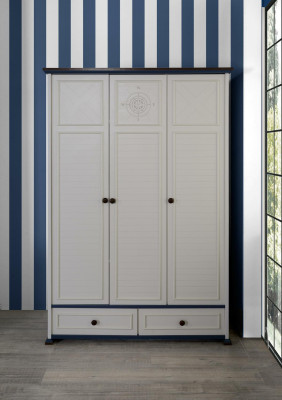 Kleiderschrank Holz Schrank Schlafzimmer Jugend Kinder Möbel Holz Neu