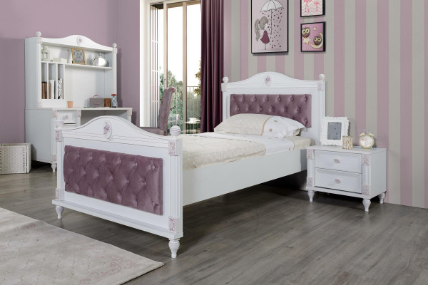 Kinderzimmer Set Möbel Bett Nachttisch Kleiderschrank Möbel Set 4tlg