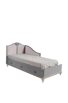 Kinderzimmer Möbel 5tlg Set Design Bett Nachttisch Kleiderschrank 