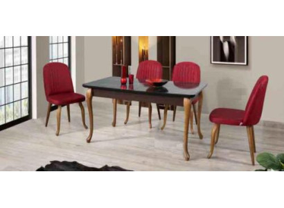 Esstisch Set Essgarnitur Sitzmöbel Set Esszimmer Sets Esstisch 4 Stühle 5tlg.