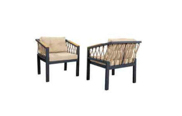 Garten Möbel Sofagarnitur Sitzmöbel Terrasse Tisch Sofa Couch 4tlg. Set