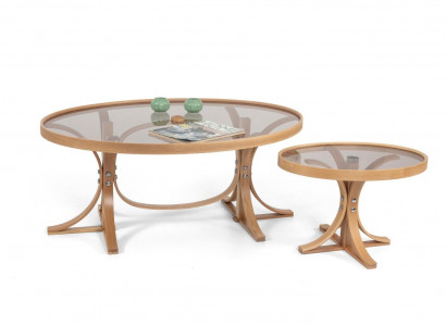 Wohnzimmer Komplett 2x Couchtische Luxus Modern Designer Tisch Möbel