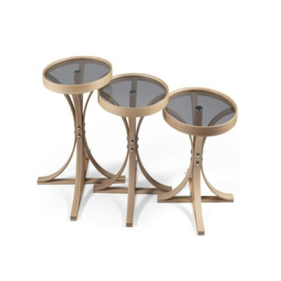 Wohnzimmer Komplett 3x Couchtische  Luxus Kaffeetisch Tische Einrichtung