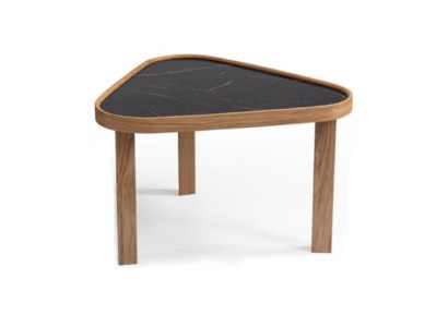 Kaffee Tisch Wohnzimmer Couchtisch Beistelltisch Braun Holz Einrichtung