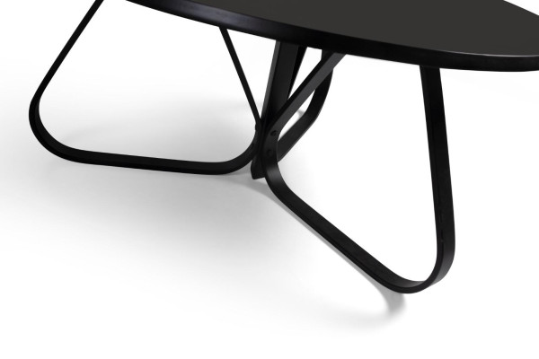 Wohnzimmer Schwarz Couchtisch Modern Designer Einrichtung Luxus Möbel