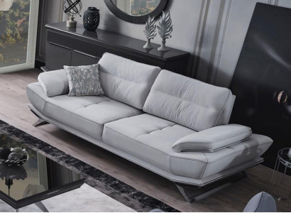 Komfort und Stil in einem Ensemble 3-Sitzer Sofa Möbel Wohnzimmer