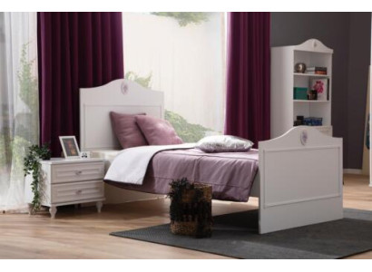 Jugendbett Kinderbett Kids Design Modern Weiß Bett Kinderzimmer Neu