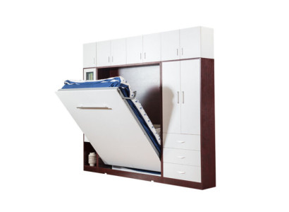 Schrank Bett Wandschrank Betten Wohnwand Schlafzimmer Gästezimmer Möbel Regal