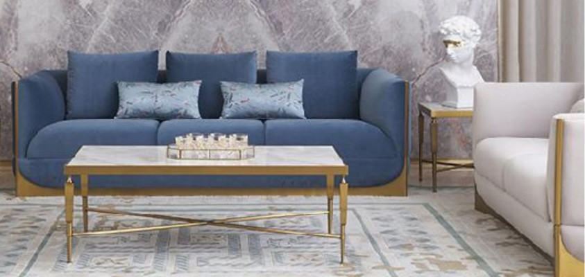 Couchtisch Sofa Tisch Beistelltisch Design Tische 130x70cm Moderne Möbel Neu