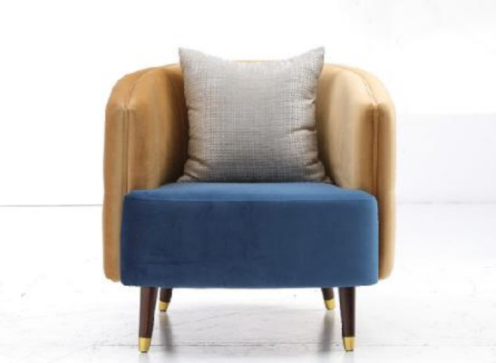 Sessel Couch Polster Designer Textil 1 Sitzer Polster Sitz Couchen Einsitzer Neu