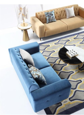 Dreisitzer Couch Polster Design Sofa Moderne 3er Sitz Sofas Zimmer Möbel Neu