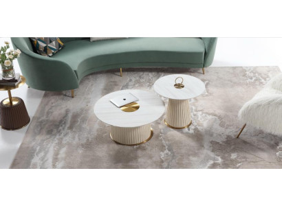 Kaffeetisch Design Tische Style Möbel Luxus Wohnzimmer Tisch Beistelltisch Neu