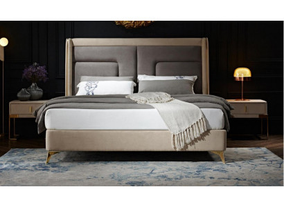 Luxus Schlafzimmer Bett Design Polster Betten Möbel Schlaf Hotel Doppel 180x200