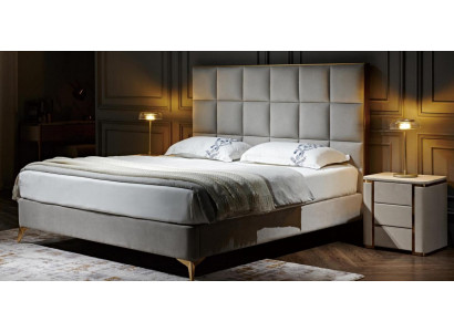 Design Bett Schlafzimmer Betten Textil Hotel Luxus Polster Sitz Stoff Möbel Neu