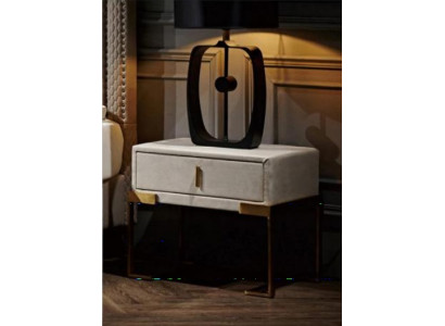 Nachtschrank Kommode Konsole Beistell mit Schublade Konsolen Designer Nachttisch