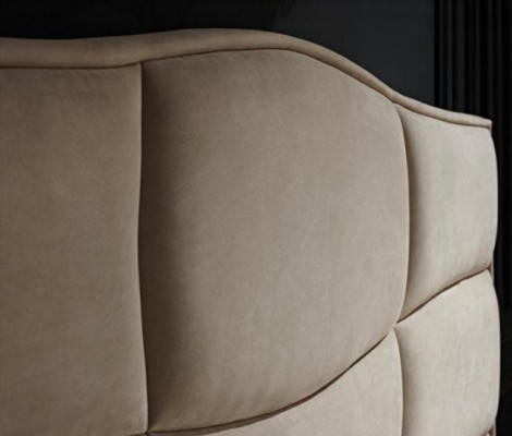 Schlafzimmer Doppelbett 180x200cm Luxus Bett Modern Textil Neu