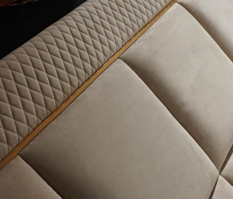 Design Luxus Doppel Hotel Betten Hotel Möbel Luxus Schlafzimmer Bett Polster Neu