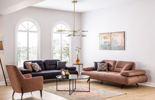 xxl Sofa 4 Sitzer Couch Wohnzimmer Polster Sitz Garnitur Leder Grau Textil